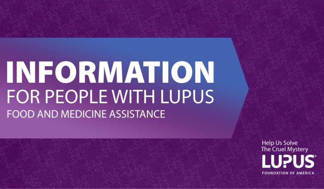 Food and Medication Assistance for People with Lupus